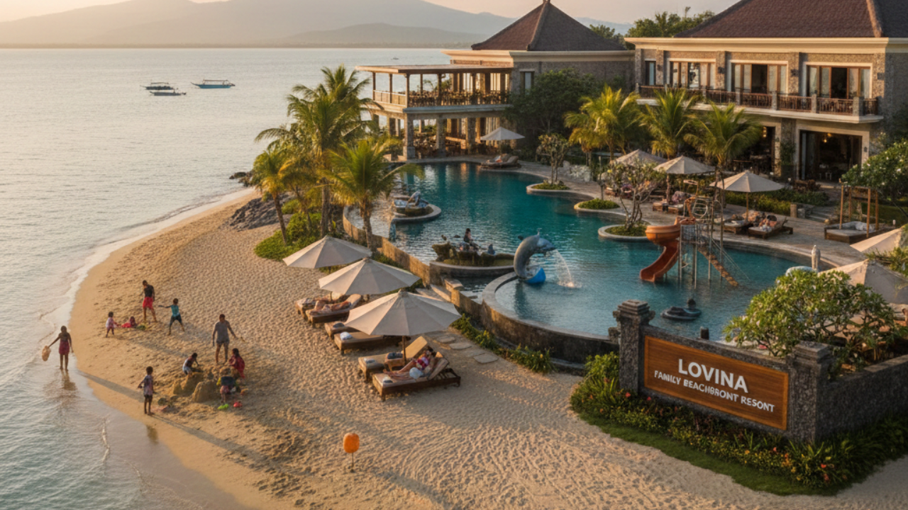 Lovina Beachfront Resort for Family Stay